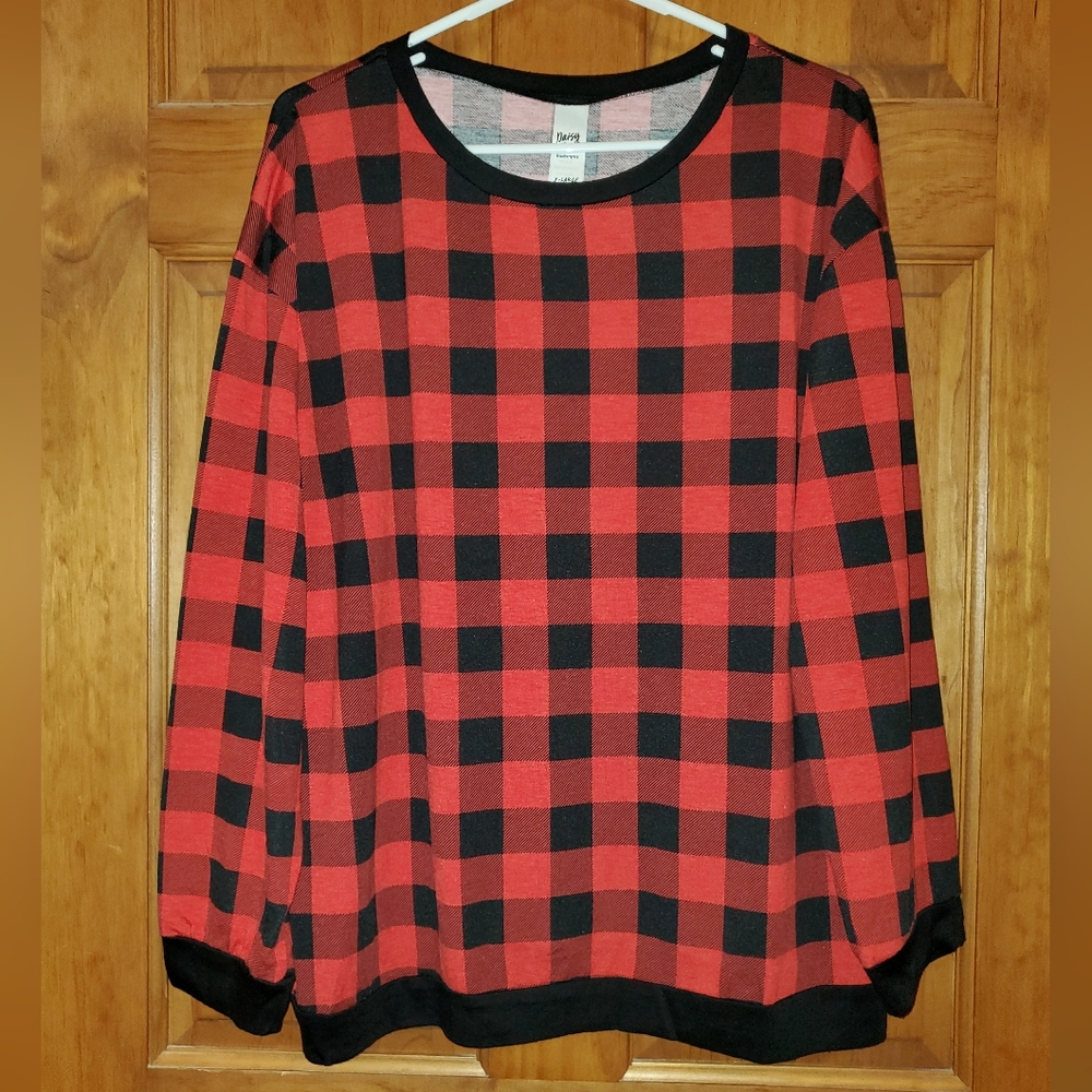 Daisy Rae Plaid Top